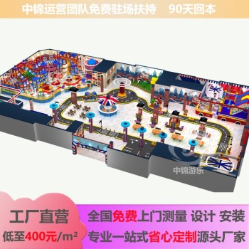 襄阳淘气堡加盟实力厂家中锦打造动漫IP儿童乐园年营利300万