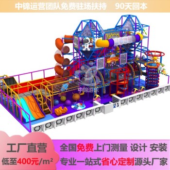 浙江儿童淘气堡厂家一站式游乐服务免费设计生产驻场运营包盈利