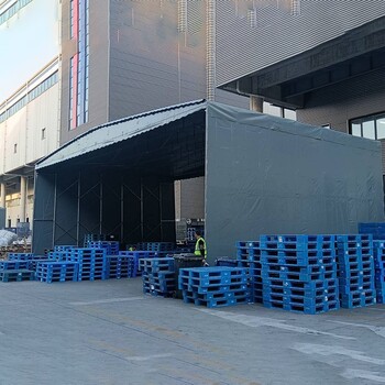 网球场电动雨棚户外游泳池遮阳棚跨度可做到30米