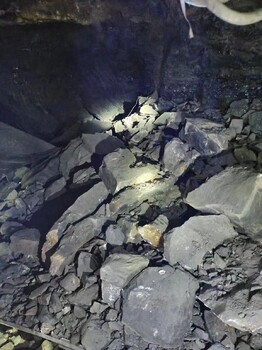 天津?qū)氎娴V山氣體爆破洞采
