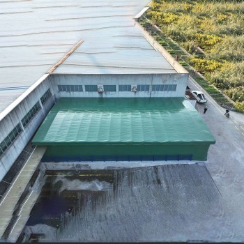 篮球场遮阳棚户外游泳池遮阳棚大跨度30米