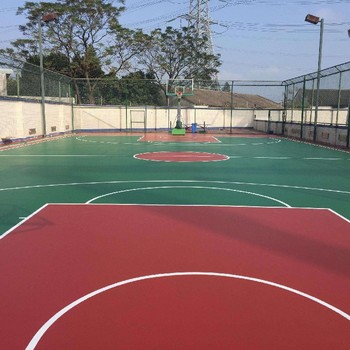 麻涌鎮(zhèn)球場硅PU地坪施工團隊