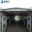 岳阳电动推拉蓬鑫建华制作生产,电动悬空雨棚,活动储蓄仓库雨蓬图片