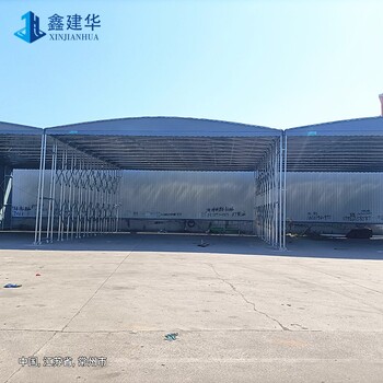 平頂山大型倉庫棚款式多樣別致,街道露天移動防雨蓬