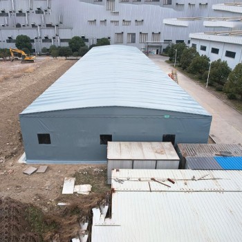 仙桃大型仓库棚可安装生产,电动推拉雨篷