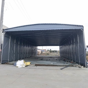 仙桃大型仓库棚可安装生产,电动推拉雨篷