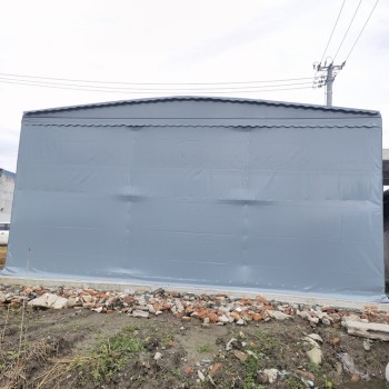 仙桃大型仓库棚可安装生产,伸缩式立柱雨棚