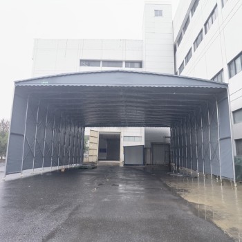 宁波大型仓库棚安装设计方案,加强收缩雨棚