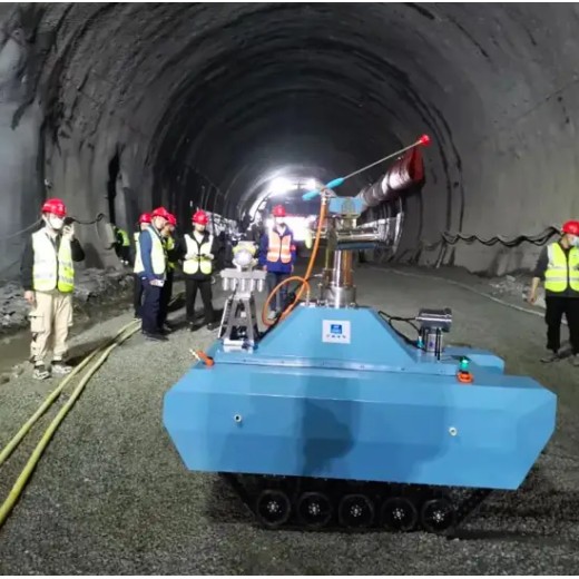 内蒙古呼伦贝尔隧道液氧爆破现场考察