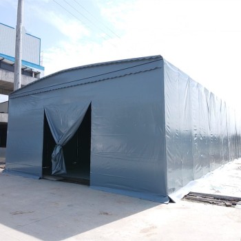 永州大型仓库棚可发货安装,卸货蓬活动推拉篷移动