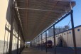 扬州钢立柱悬空电动棚,大型活动悬空遮雨棚
