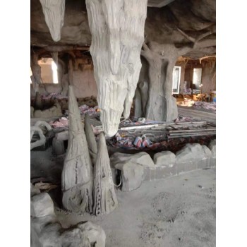 池州主题酒店洞穴风餐厅施工洞穴主题