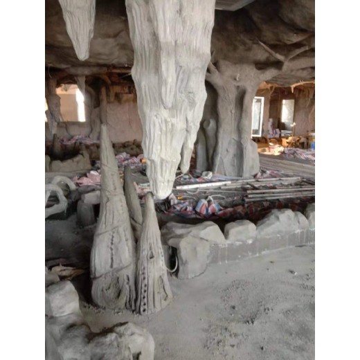 黄浦烧烤房洞穴风餐厅施工仿真洞穴