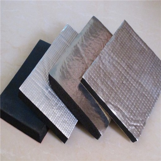 红河华美华美贴面铝箔橡塑保温板价格-橡塑板厂家定制