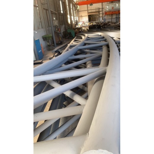 港口卷板加工钢结构管桁架加工生产厂家