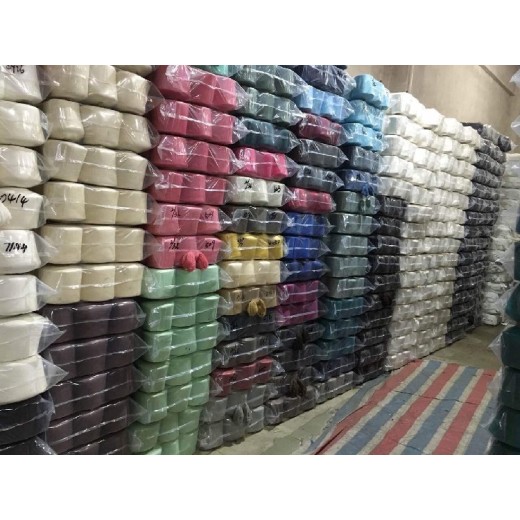 罗定市库存毛料回收多少钱-纺织线纱回收