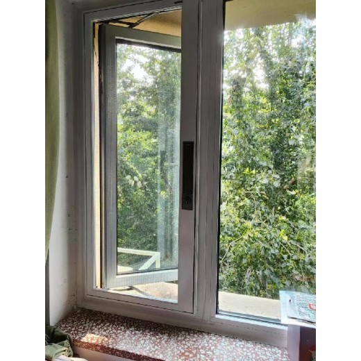 意美达内装可拆洗滑盖防护纱窗防蚊防护通风上门安装