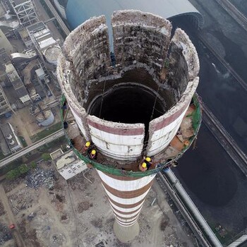 廣西拆除煙囪施工