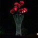 曲陽縣大型不銹鋼玫瑰花雕塑報價