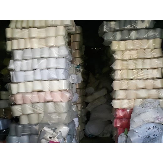 企石镇毛织毛料回收商家,纺织制衣线回收
