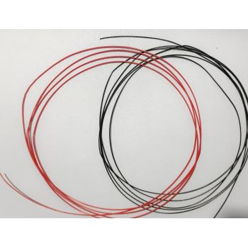 定制超细铁氟龙热缩管，宁夏0.5mm,0.8mm红色黑色铁氟龙热缩套管