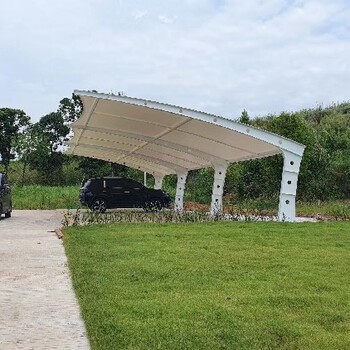 惠城區(qū)異形鋼加工充電樁車棚工程