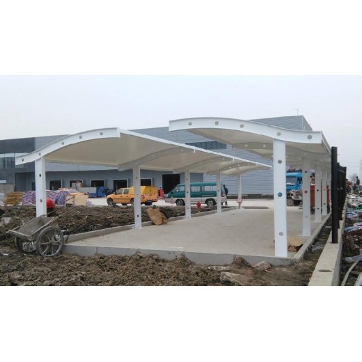 茂南区管桁架加工膜结构停车棚工程加工制作及安装服务