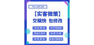 个人代写可行性报告-可行性研究报告代写公司-包修改交稿快图片3