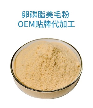 長沙小海貓咪用卵磷脂美毛粉貼牌定制