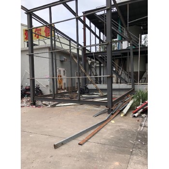 蓬江区打包箱活动板房回收公司消防楼梯拆迁拆除