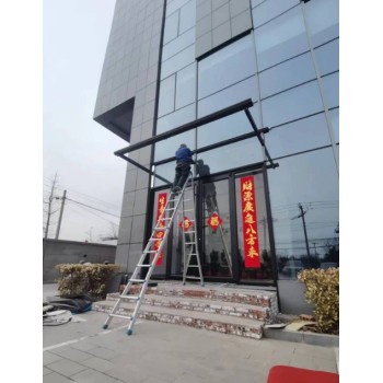 北京房山铝合金雨棚厂家可定制