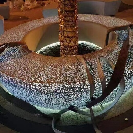 公園透光泰科石坐凳定制