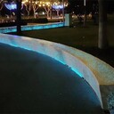 泰科石發(fā)光坐凳