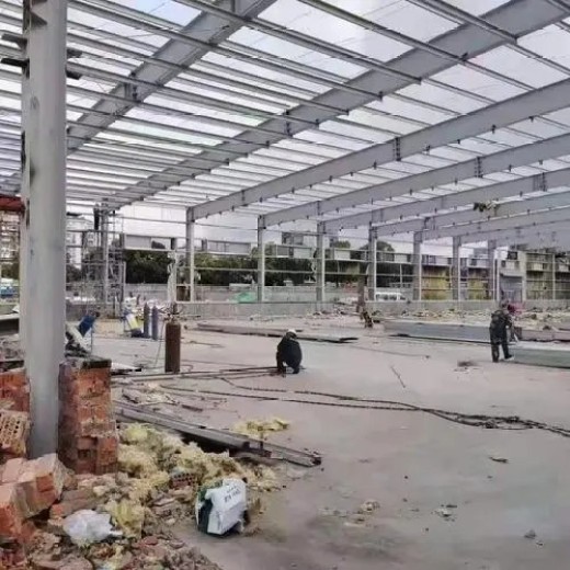 郁南县钢结构厂房拆迁拆除回收商家