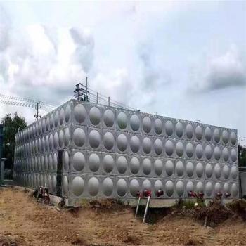 扬州304不锈钢定制水箱方形组合式消防水箱质量保障