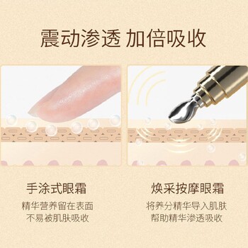 眼霜里很多水延生肽眼霜