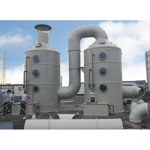 康马县工业废气处理喷淋塔废气处理环保设备