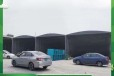 东莞莞城区收折帆布雨棚手动轮式推拉雨蓬活动仓库移动篷