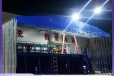 ZSGG-01广州南沙篮球场蓬推拉雨蓬电动户外伸缩篷