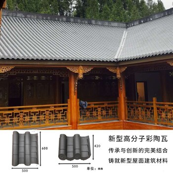 隨州高分子仿古瓦圖片大量清晰