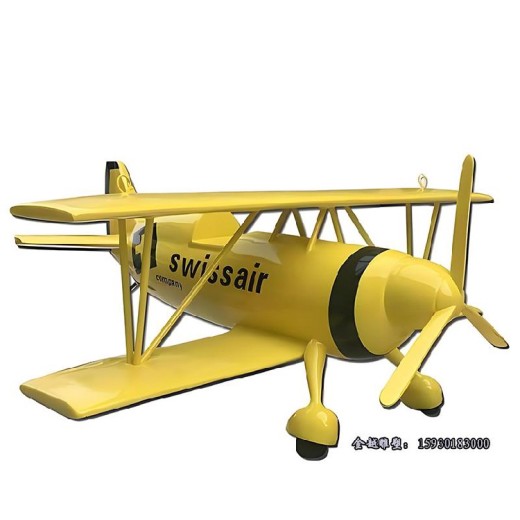 不锈钢飞行主题飞机模型空中加油机样式金越雕塑