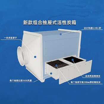 石柱除臭吸附装置活性炭箱