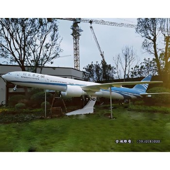 公园景观不锈钢飞机雕塑摆件通用飞机雕塑模型金越雕塑