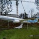 不銹鋼飛機(jī)起飛雕塑造型圖