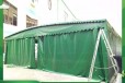 江门鹤山市收折帆布雨棚拉网式结构移动雨篷电动伸缩雨篷定制