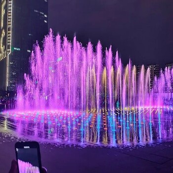 溫江廣場噴泉恢復(fù)、修復(fù)