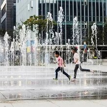 郫縣廣場噴泉安裝售后圖片