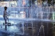 南充商业街喷泉恢复、修复