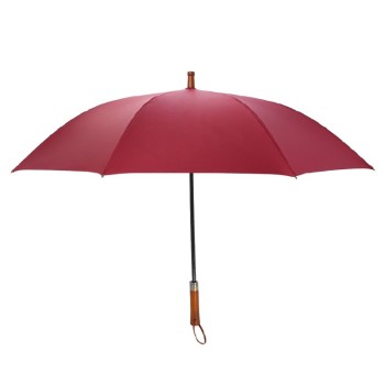 温州高尔夫中段木柄木插帽伞,广告伞,遮阳伞