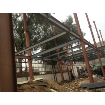 湛江雷州市钢结构厂房搭建安装铁皮瓦房